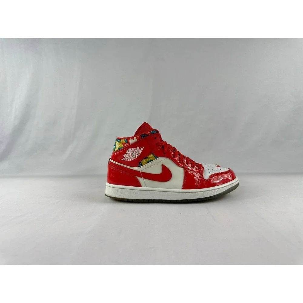 Nike Air Jordan 1 Mid SE 'Barcelona Sweater' DC7294-600 Men's Size 9